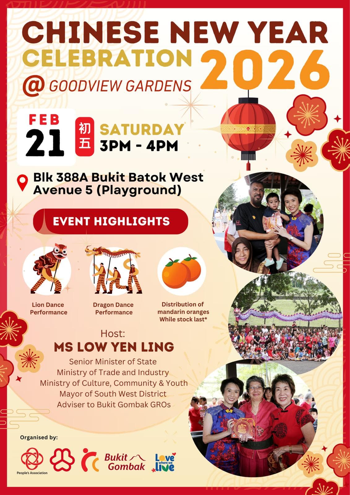 Chinese New Year Celebration @ Goodview Garden